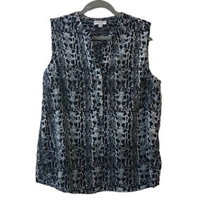 𝅺katherine Barclay Montreal XL Sleeveless blouse